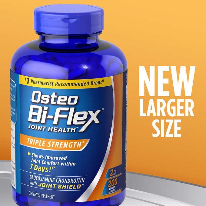 (Exp.07/2028) Osteo Bi-Flex joint health 200 เม็ด  ของแท้ USA