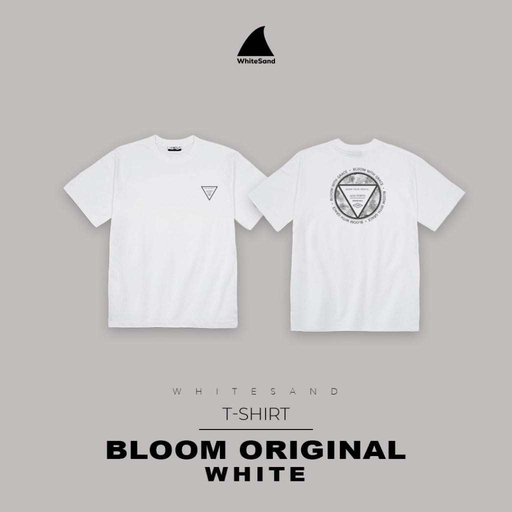 WhiteSand T-Shirt | เสื้อยืดแขนสั้น ลาย Bloom original
