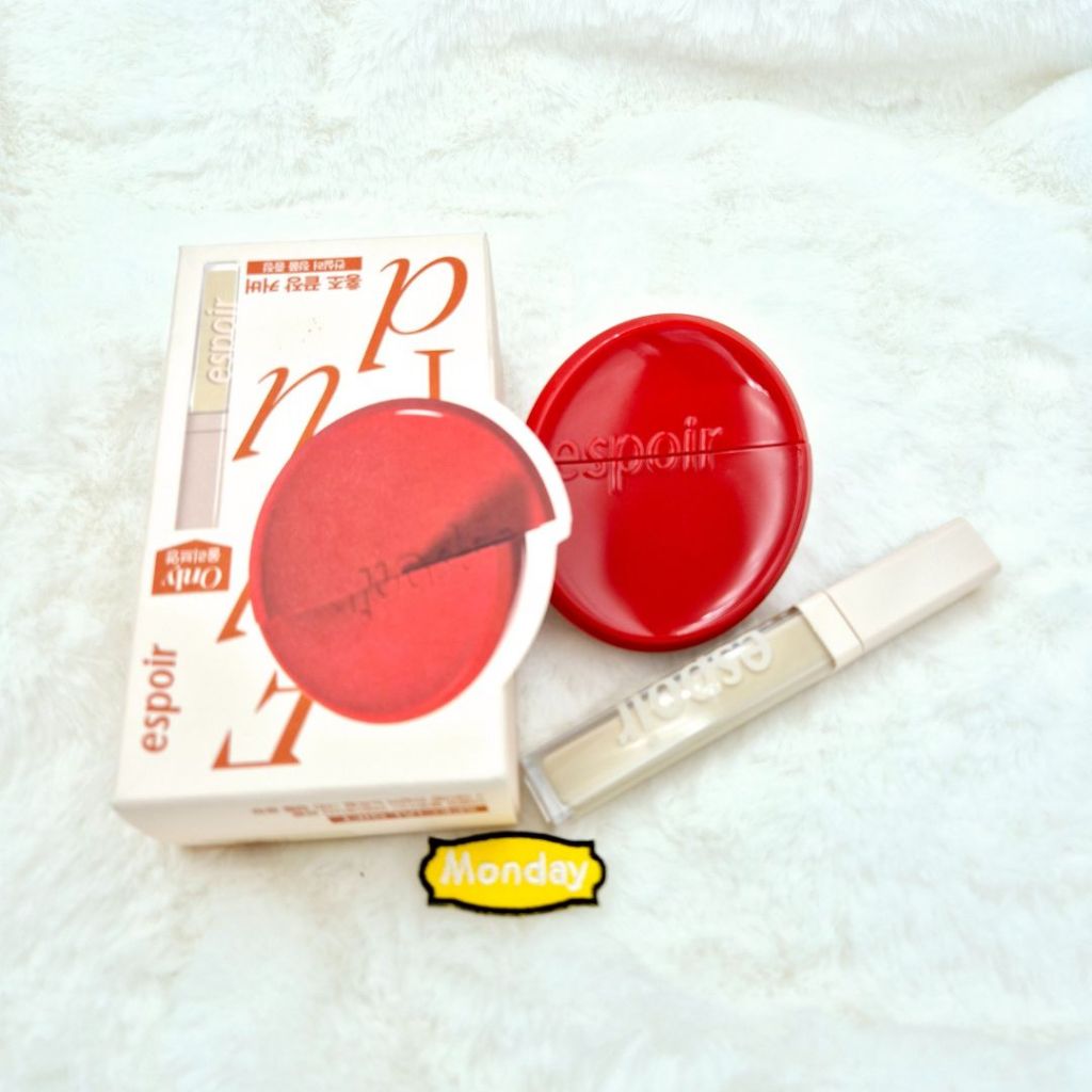 #พร้อมส่ง# Espoir Be Velvet Fluid Foundation (Special Set with Concealer)