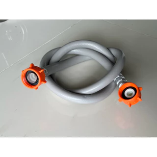 สายน้ำเข้าเครื่องซักผ้ารุ่นหัวเกลียว2ด้าน ความยาวของสาย1.1เมตร (10 BAR /90Cํ MAX WXJH)