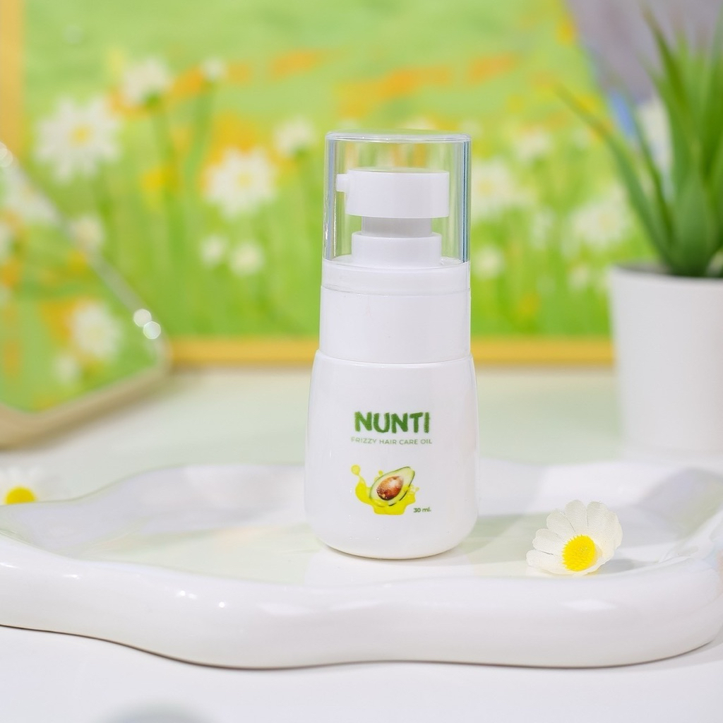 Nunti fizzy hair care oil