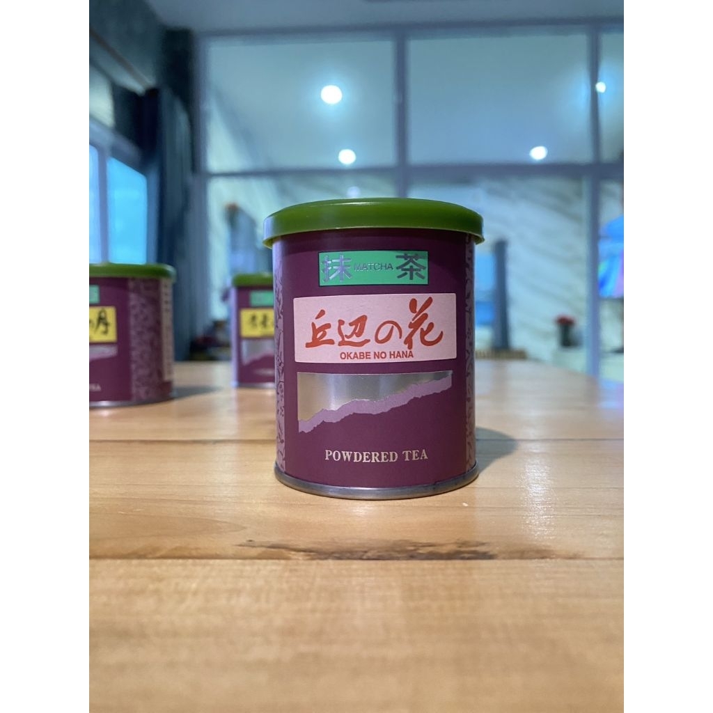มัทฉะ Matcha เกรดพิธีการโทนถั่ว MEIYO SHIZUOKACeremonial Grade OKABE-NO-HANA/Aobane No Tuki 20g