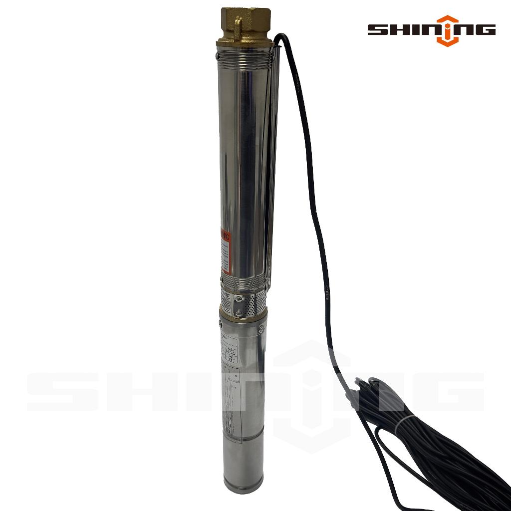 SHINING ปั๊มน้ำซัมเมอร์ส ปั๊มบาดาล ขนาดท่อออก 1, 1.2 , 1.5  รุ่น 3SDML550 4SDML 2-6