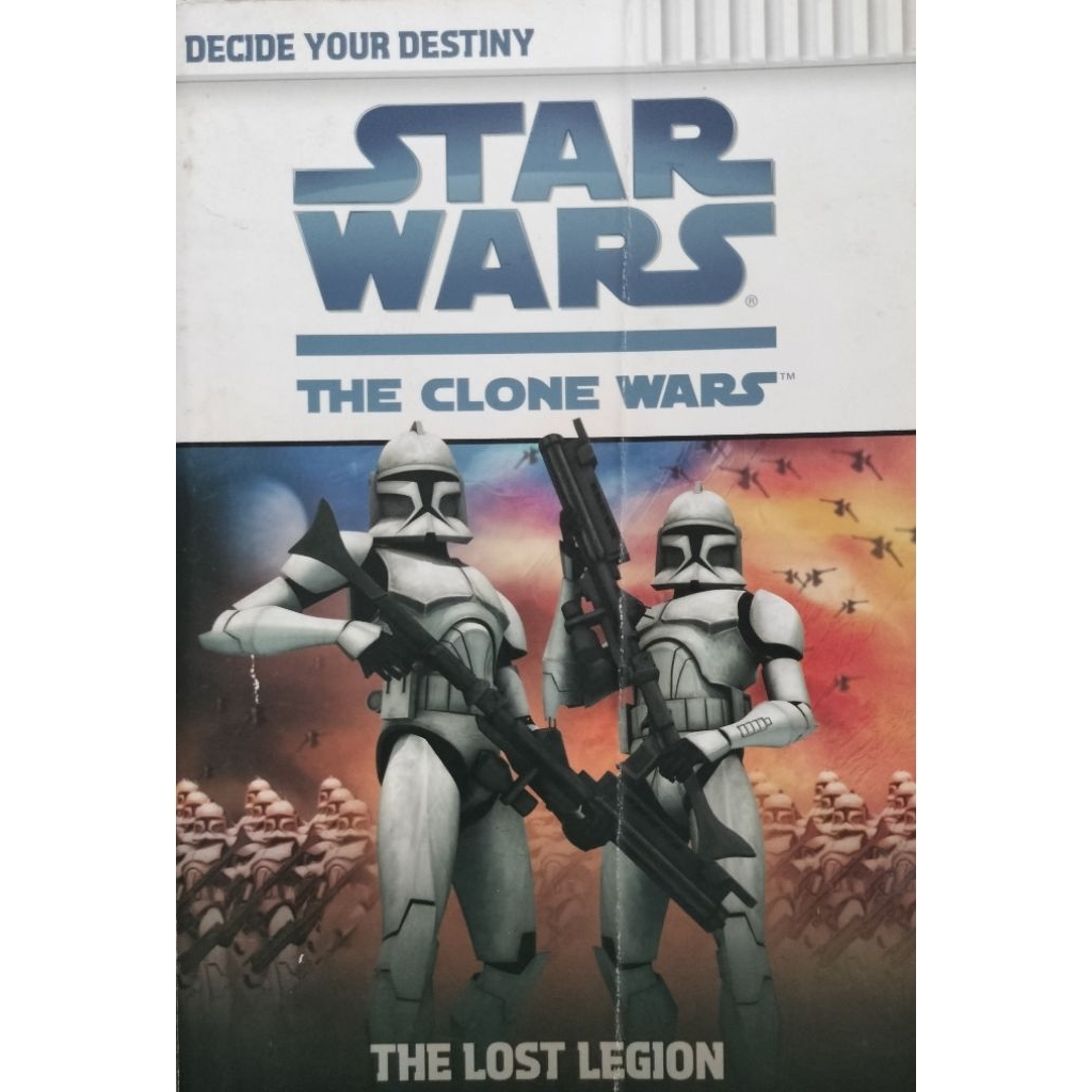 Star Wars the Clone Wars The Lost Region หนังสือสตาร์วอร์