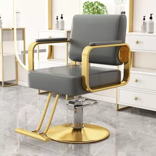 พร้อมส่งทันที เก้าอี้ร้านทำผม หมุนได้ 360องศา hair salon chair เก้าอี้เสริมสวย สไตล์เรียบง่าย