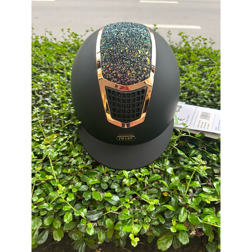 หมวกกันน๊อคขี่ม้า horse riding helmet Rosegold