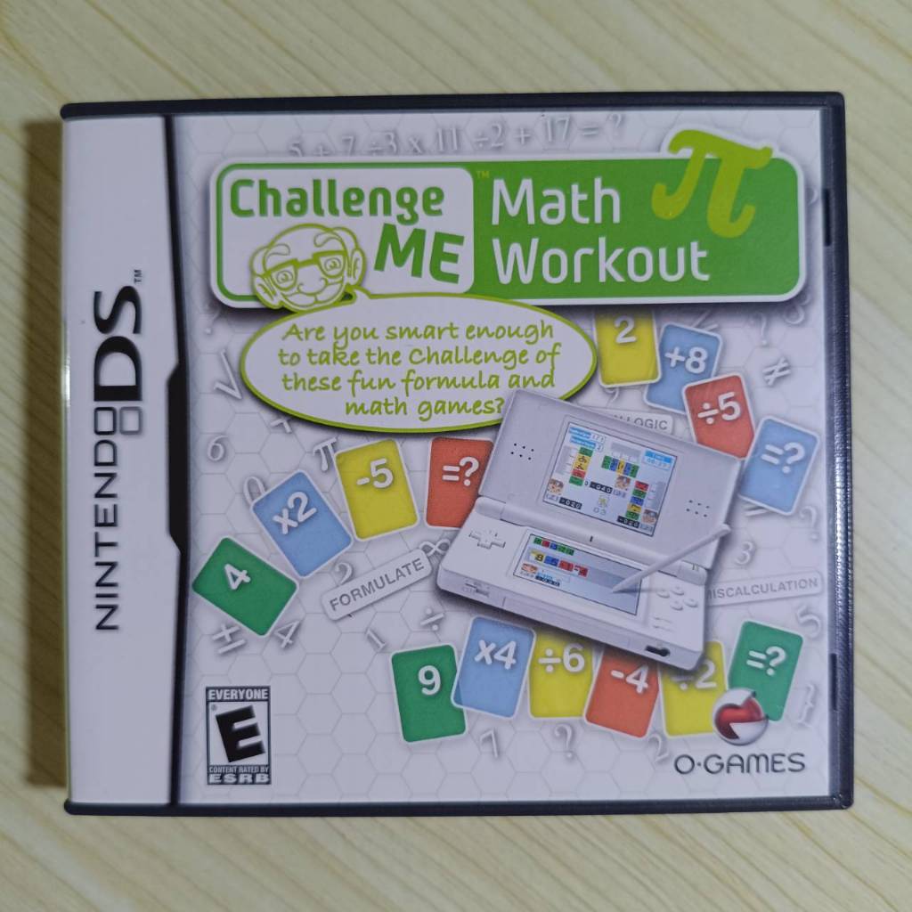 (มือ2) Nintendo​ DS​ - Challenge Me : Math Workout (US)​