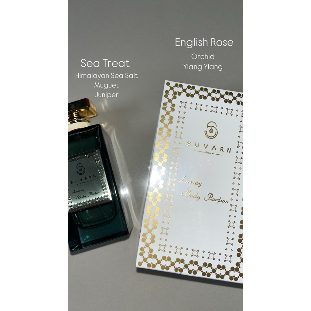 น้ำหอม Suvarn EDP 100 ML กลิ่น ADDICTED และ กลิ่น Sea Treat(ไม่มีกล่อง)