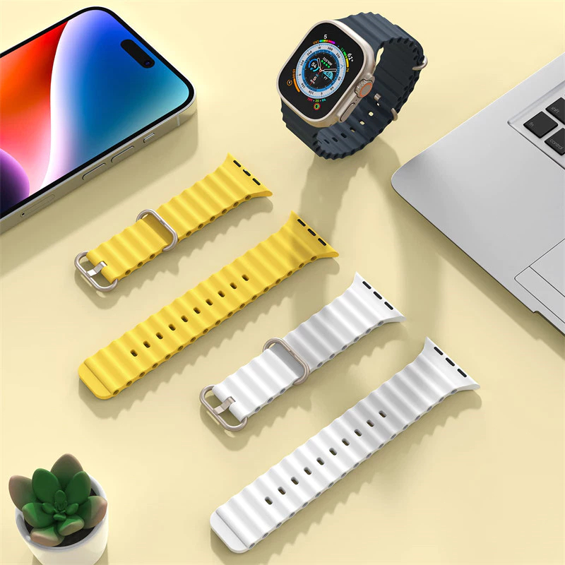 สายนาฬิกาสำหรับเดินเรือ เหมาะสำหรับ Smart Watch S9 Ultra/X10 Max มีหลายสี ถอดประกอบง่าย