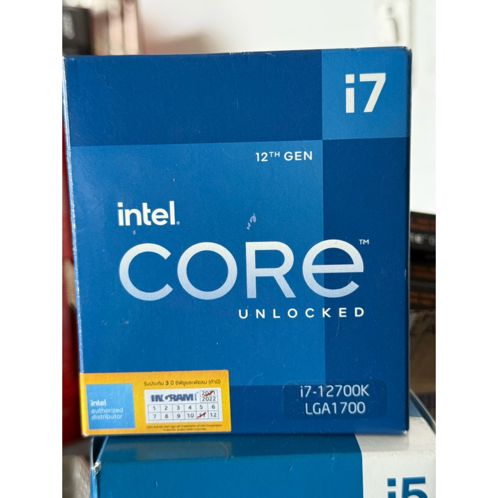 CPU INTEL I7 12700K มือสอง มีของพร่อมส่ง