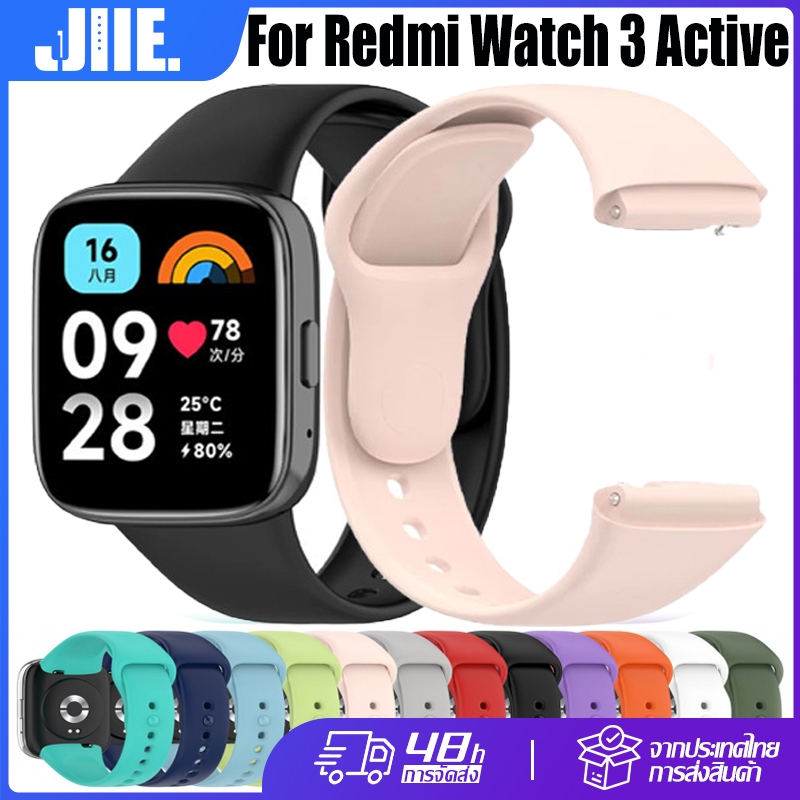 สําหรับ Redmi Watch3 Active สายซิลิโคน Redmi Watch3 Active สายซิลิโคนสําหรับ Redmi Watch3 Active Cor