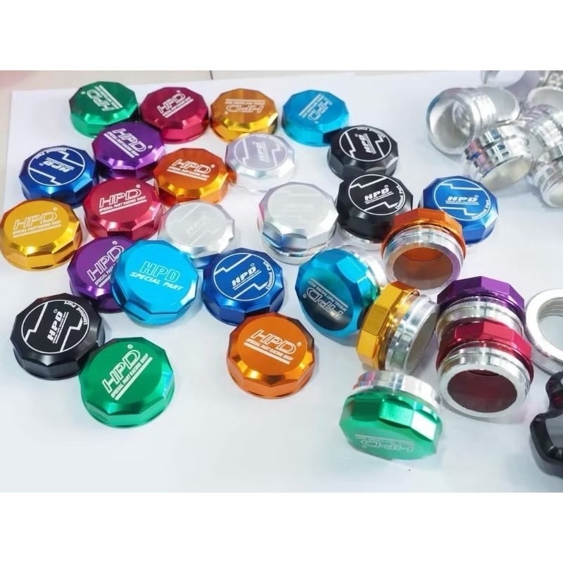 ฝาHPD สำหรับใส่ถังพักน้ำ คอเติมน้ำฝน กระปุกน้ำมันเบรค