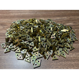 เม็ดT16 (r04,r08) สีทองเบา กลึงเหล็กแข็ง สแตนเลส เก็บเงาตาแต…