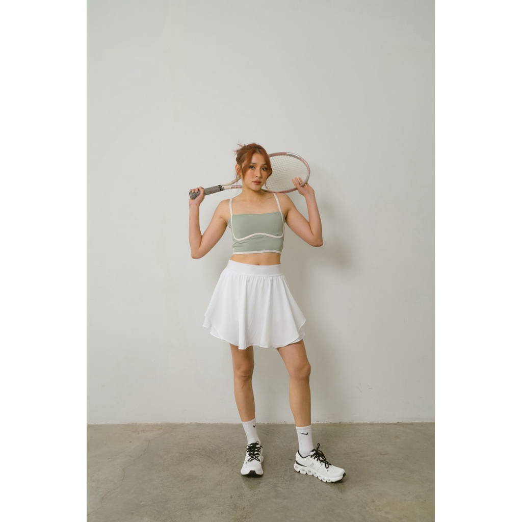 Mofitt.muse |บราออกกำลังกาย มีS-2XL ใส่วิ่ง ตีเทนนิส โยคะ พีราทีส ตีกอล์ฟ เวท ใส่สบายผ้านุ่มมีฟองน้ำ - รูปที่ 4