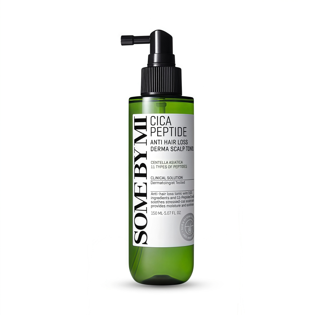 SOME BY MI CICA PEPTIDE ANTI HAIR LOSS DERMA SCALP TONIC 150ml ช่วยสงบหนังศีรษะที่ถูกความเครียดจากสิ่งกระตุ้นภายนอก