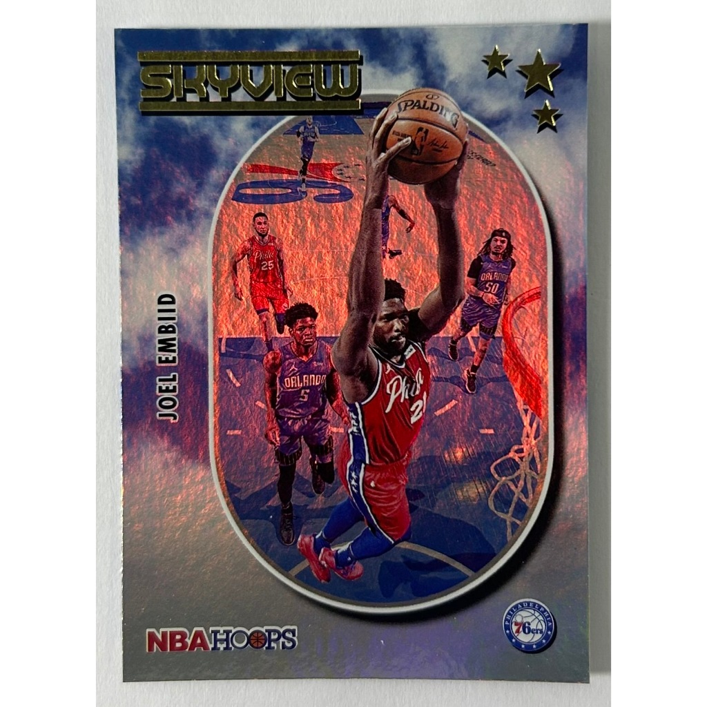 2021-22 NBA Hoops -Skyview #22 Joel Embiid [HoLo] - Philadelphia 76ers