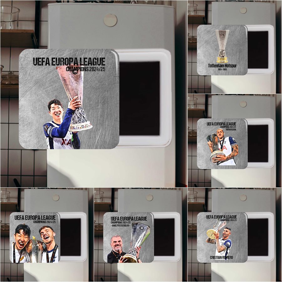 แม่เหล็กติดตู้เย็น สกรีนลายสเปอร์ ฉลองแชมป์ยูโรป้า 2024- 2025