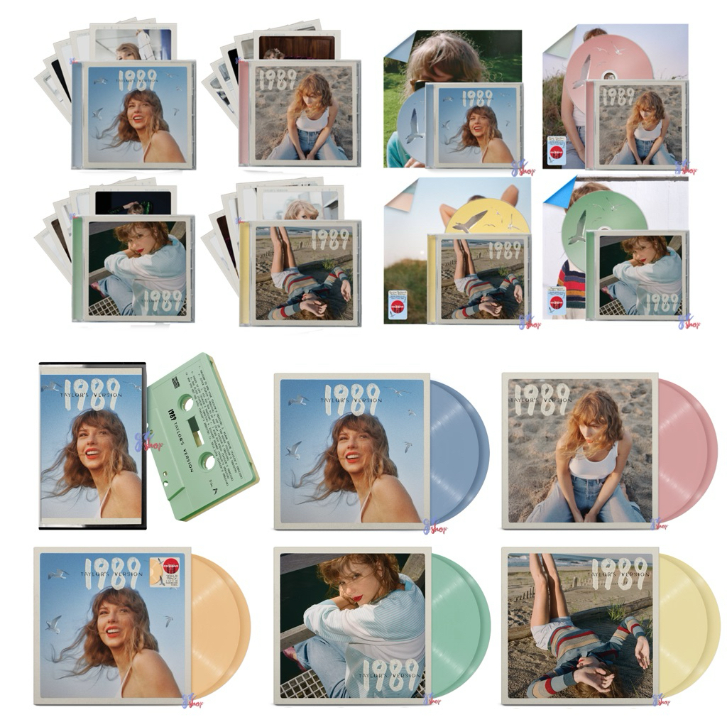 (พร้อมส่ง) Taylor Swift - 1989 Taylor’s Version CD / Vinyl / แผ่นเสียง / สินค้า Official ของแท้