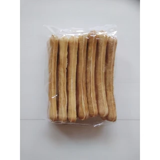 ขนมสุนัข กระดูกอัดหนังสีธรรมชาติ ไซส์ 2"3"4"5"6"8"บรรจุ 1kg