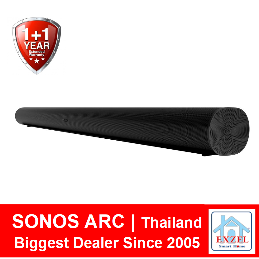 Sonos Arc Soundbar : 1Yr + 1 Extra Yr Warranty | Fast 1 Day Ship from Bangkok | Sonos Sound bar Spea