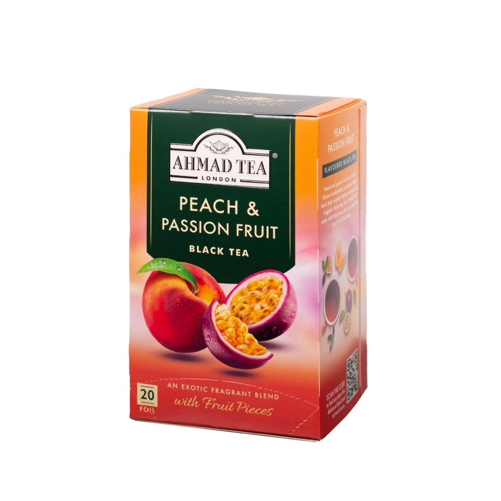 Ahmad Tea Peach&Passion - ชาดำผลไม้กลิ่นลูกพีช ผสมเสาวรส
