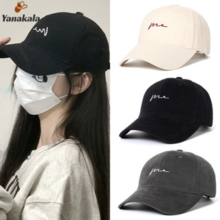 COD🚚หมวกแก๊ปเบสบอล ปักEnglish แฟชั่น เรียบง่าย กันแดด ผู้ชาย…