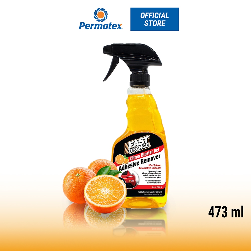Permatex 25816 Fast Orange Adhesive Remover Citrus Blaster Gel เจลทำความสะอาดคราบกาว ผสมสารสกัดจากซิ