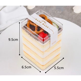 (ขายส่ง) กล่องพลาสติกใส 100 ใบ/แบบ