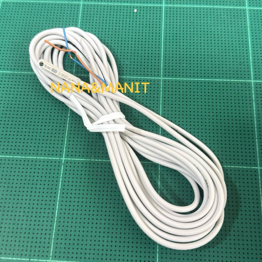 D-M9B (D-M9BL) (SMC JAPAN)  ราคาต่อ 1 เส้น เซ็นเซอร์แม่เหล็ก  2 สาย 24VDC งานเเท้