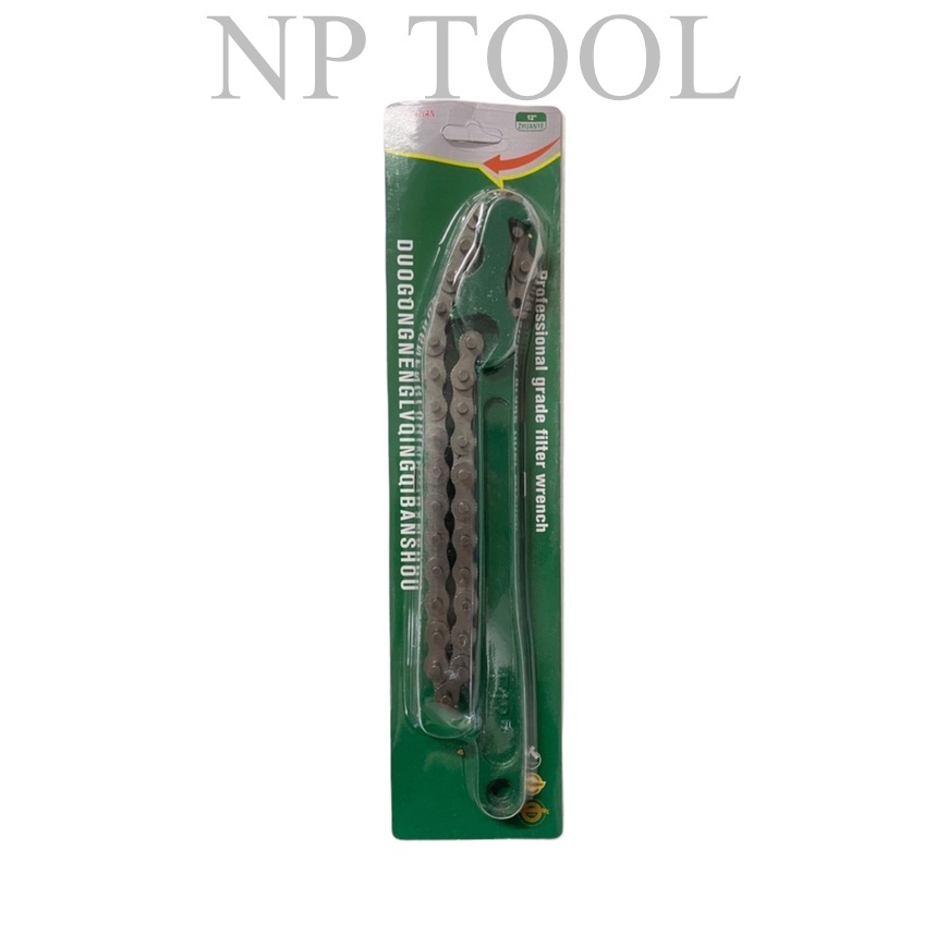 NP-242 ถอดกรองโซ่ ประแจโซ่ถอดกรองน้ำมันเครื่อง ขนาด 12 นิ้ว (300mm)