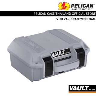 Pelican V100 Vault Case with Foam - กล่องใส่ปืน กันน้ำกันกระเเทก