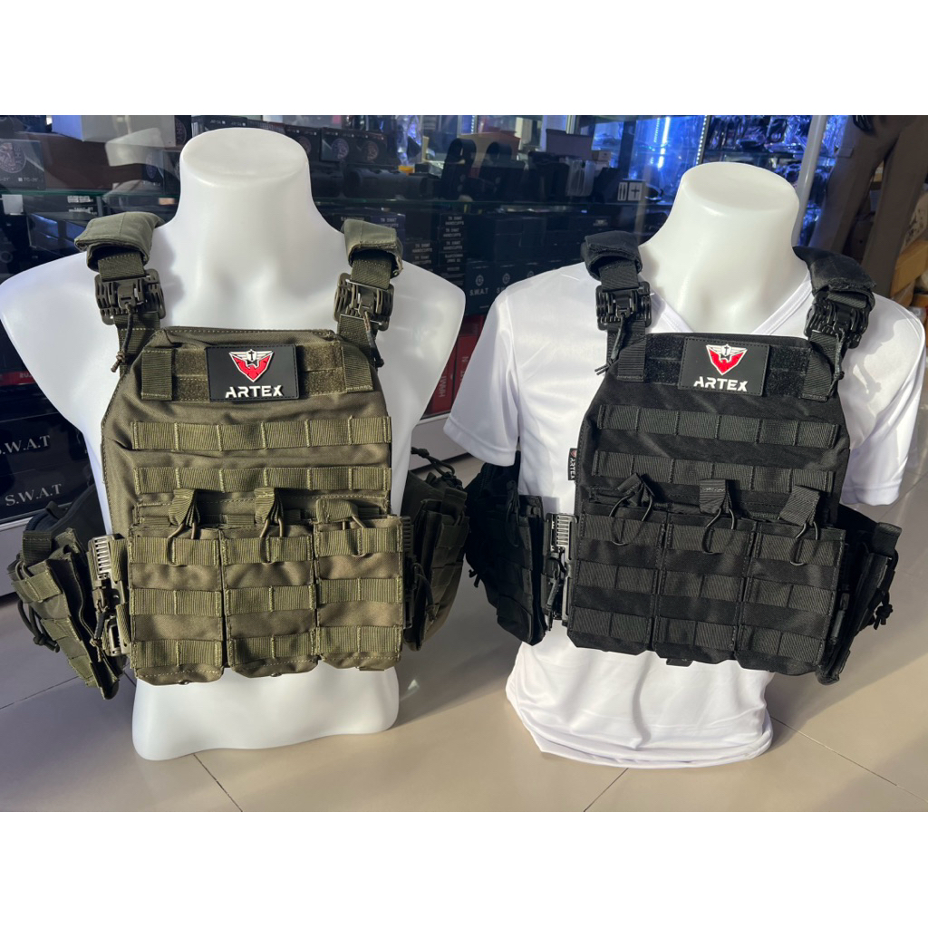 เกราะปลดเร็ว 4 จุด แบรนด์ ARTEX พร้อมกระเป๋าและรองบ่า