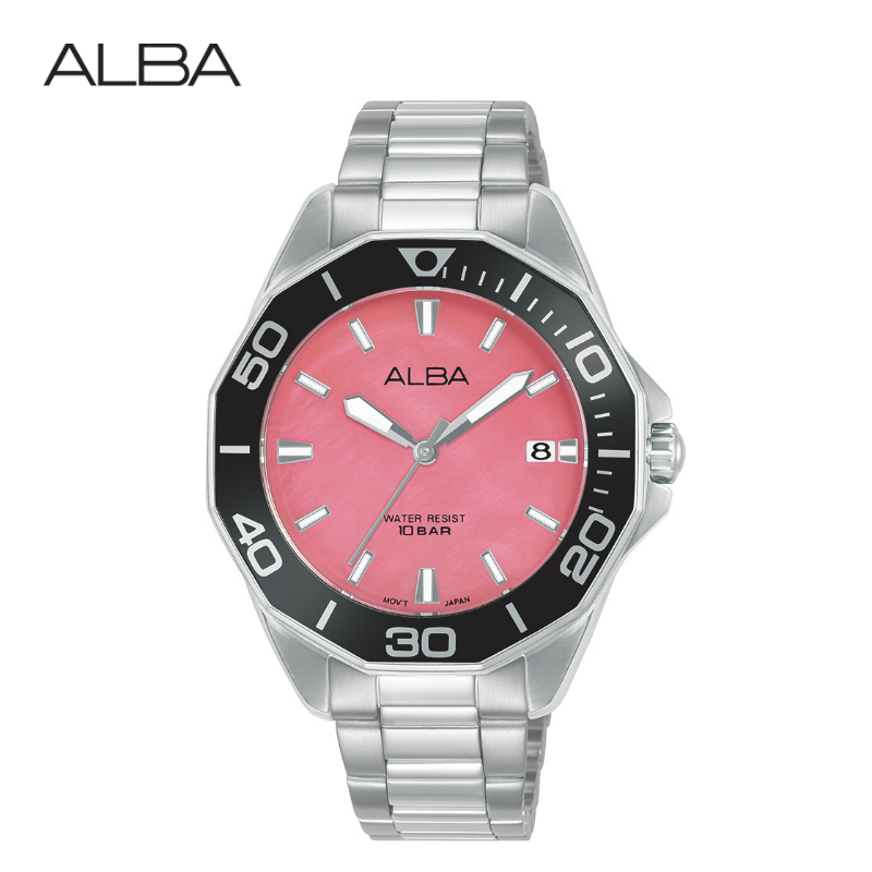 ALBA Boyish Quartz อัลบา นาฬิกาข้อมือ รุ่น AG8P29X ขนาด 36 mm.สีชมพู ราคา ถูกที่สุด ดีลบีเคเค รูปภาพหลัก
