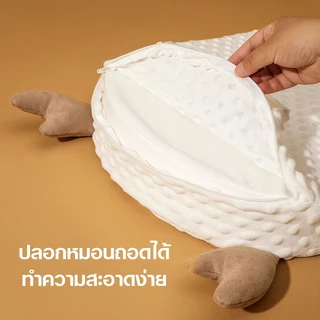 หมอนเด็ก หมอนรองนอนทารกแรกเกิด หมอนรองนมกันหก แบบพกพา อายุ 0-1 ขวบ แผ่นรองกันหก ทารกแรกเกิด