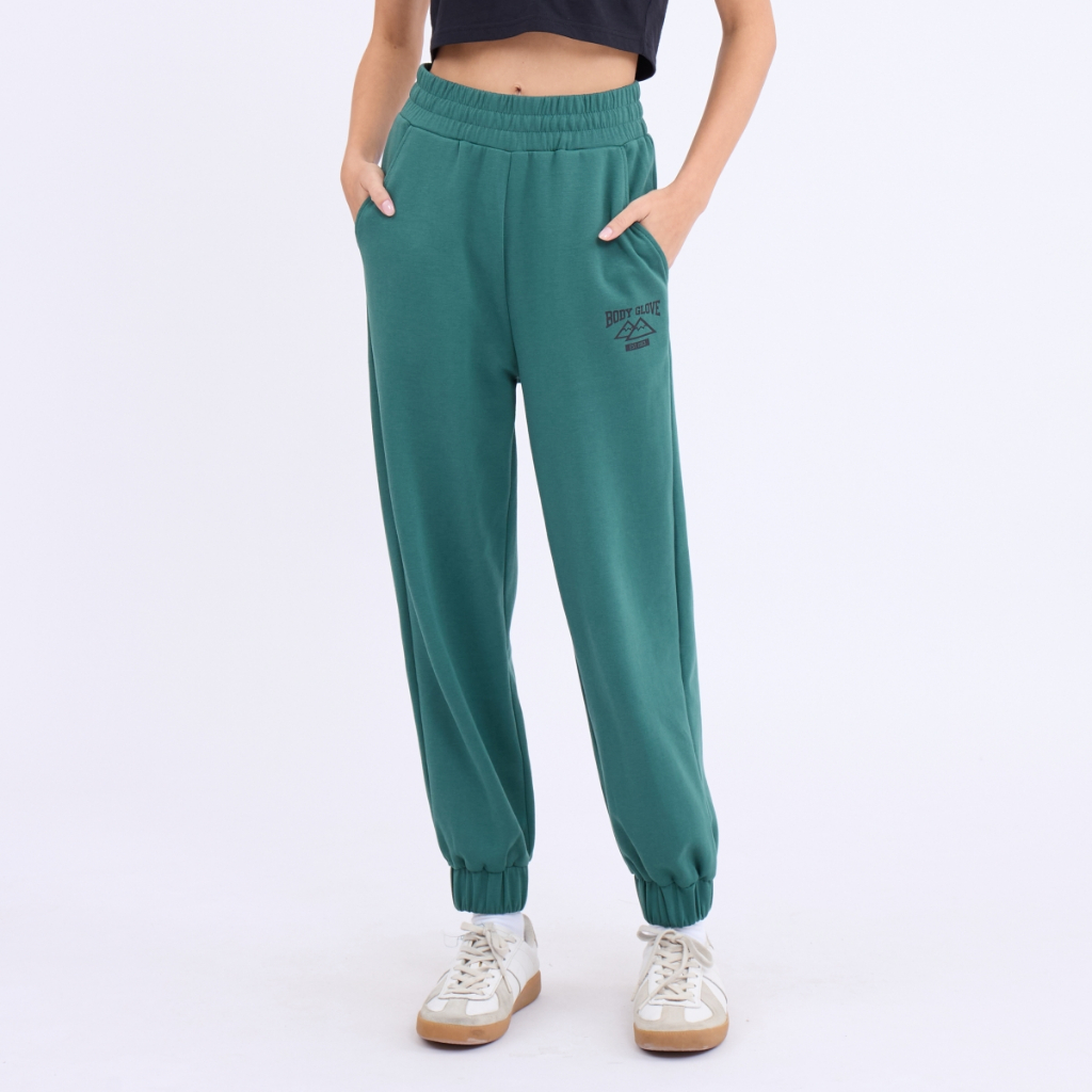 BODY GLOVE Women's “CAMPING CLUB" Joggers - กางเกงขายาว ผู้หญิง รวมสี