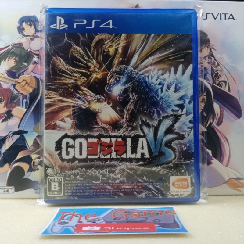 (PS4)​ เเผ่น​เกมส์​ PS4​ -​ PS5​ 📌Ultimate super rare Item📌 ゴジラ GODZILLA​ VS​ ZONE2​