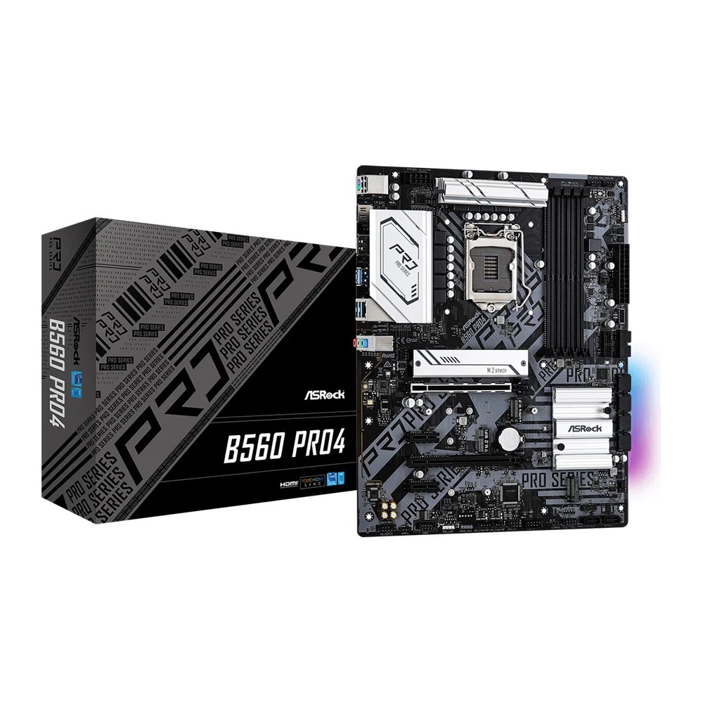 MAINBOARD (เมนบอร์ด) 1200 ASROCK B560 PRO4 พร้อมส่ง