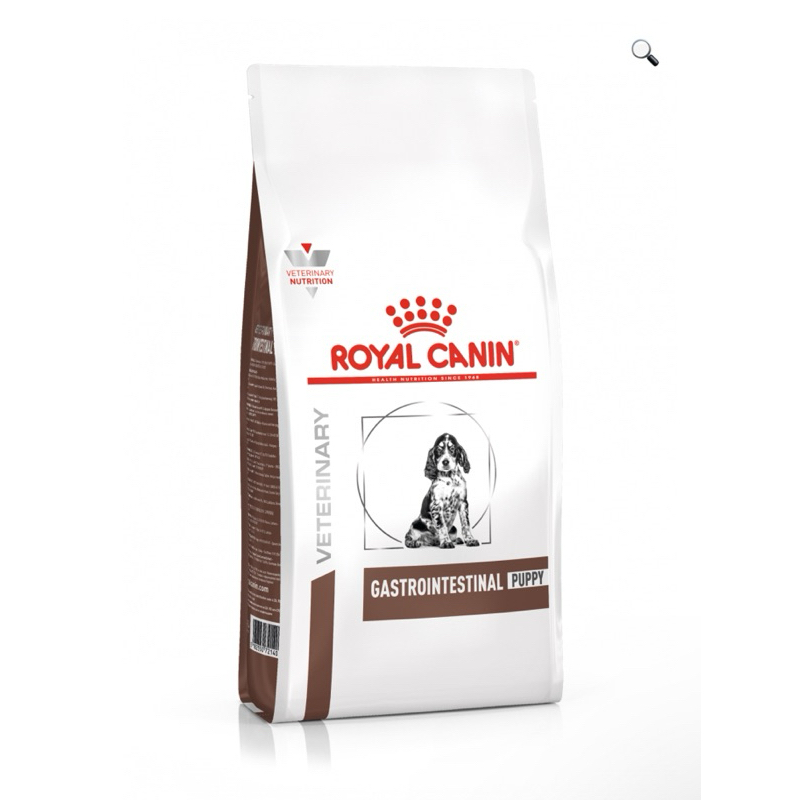 Royal canin gastrointestinal puppy อาหารเม็ดสำหรับลูกสุนัขโรคทางเดินอาหาร ขนาดถุง 1kg