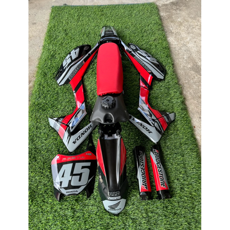 ชุดสีcrf110ถังเบาะ สติ๊กเกอร์crf110