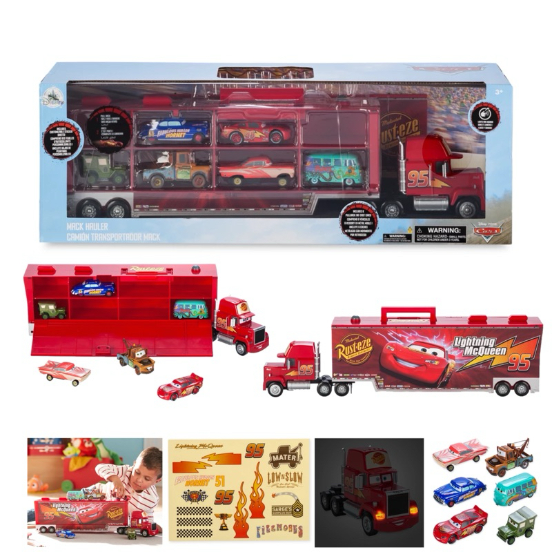 Disneystore Mack Hauler Play Set, Disney Pixar Cars