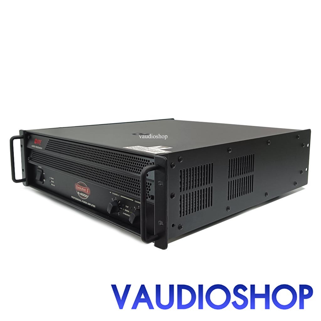 NPE E-4000 เพาเวอร์แอมป์ Class-AB สีดำ 900 วัตต์/ช่อง 2 แชนแนล