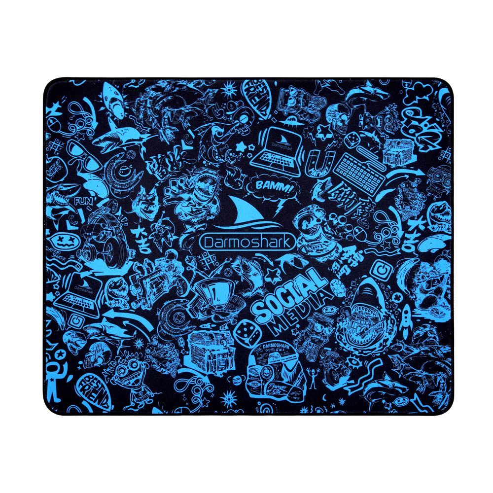 DARMOSHARK GAMING MOUSE PAD-3 Blue (GMP-000395)