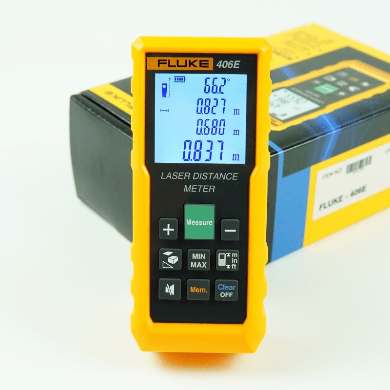 Fluke 406E LASER DISTANCE Meter เครื่องวัดระยะแบบเลเซอร์ 60m. คุณภาพสูง ใช้งานง่าย แม่นยำ Fluke รุ่น 406E ของแท้ 100%