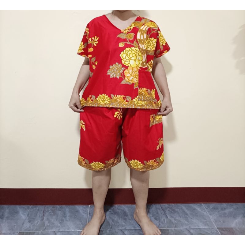 เซอบายชุดนอนเสื้อกางเกงอก 38"-44"#ใส่เล่น#ใส่ออกไปข้างนอกได้