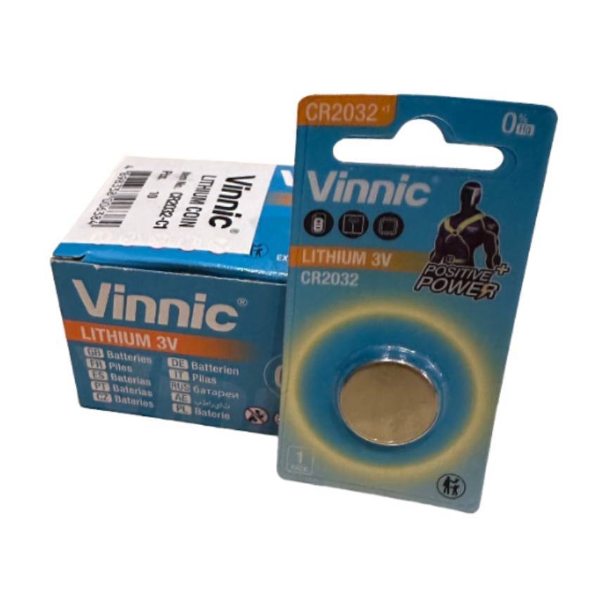 ถ่านกระดุม Vinnic CR2032 3V ของแท้