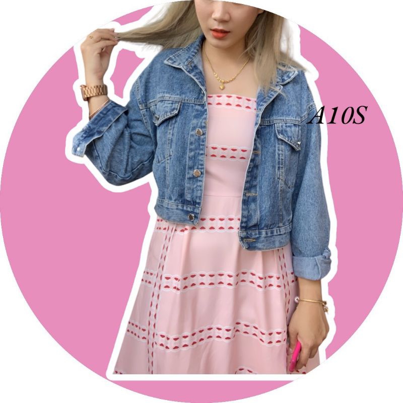 เสื้อแขนยาว สียีนส์ A10S