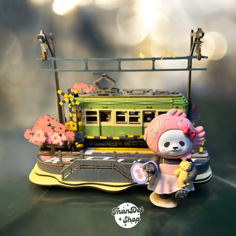 โมเดลรถไฟซากุระ ประกอบเอง Rolife Sakura Journey 3D Wooden Puzzle TGS02 English version [พร้อมส่ง] ราคา ถูกที่สุด ดีลบีเคเค แกลเลอรีภาพที่ 7