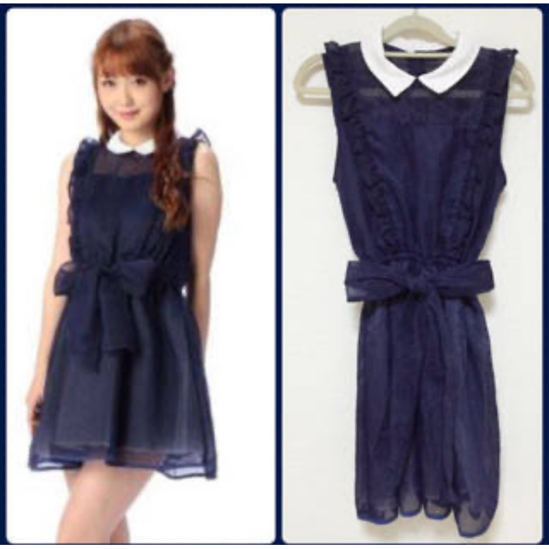 เดรสแบรนด์ Lizlisa สวยมากๆค่ะสายแบ๊วควรมีไว้ครอบครอง😘💕แบรนด์ญี่ปุ่น 🇯🇵แท้