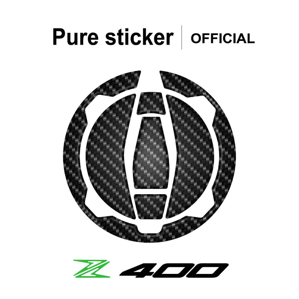 กันรอยฝาถัง KAWASAKI รุ่น Z400 #กันรอยZ400 #ของแต่งZ400 #กันรอยฝาถังZ400
