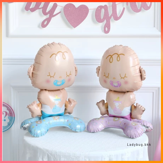 Ladybug ลูกโป่งเด็ก เด็กผู้หญิง เด็กผู้ชาย เด็กแรกเกิด Baby balloon